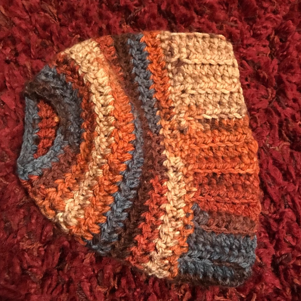 Crocheted Ponytail Hat